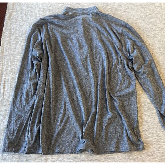 Champion Seattle Kraken Sweater Men's Size L Polyester Pullover Zip Mock Vapor G - Picture 8 of 8